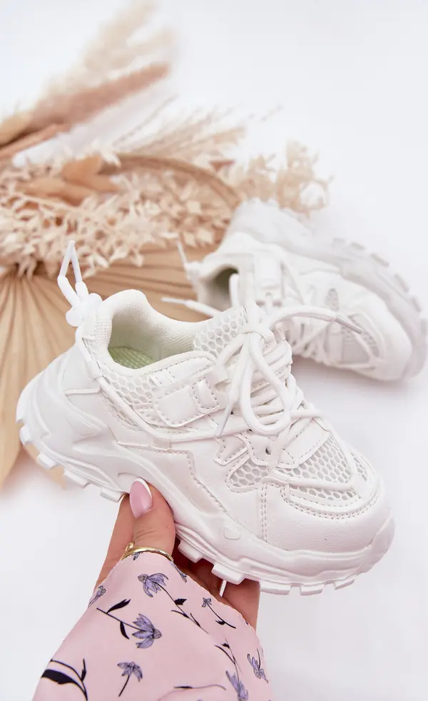 Boto Boto Спортни Обувки Сникерси За Деца Бели Tilvianea