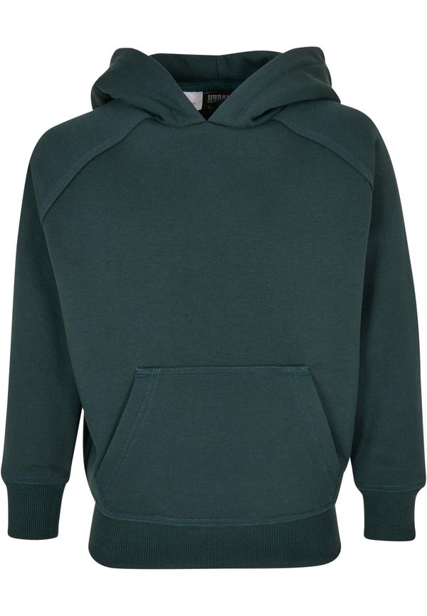 Urban Classics Kids Boys Blank Hoody bottlegreen