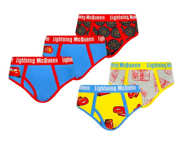 Licensed Boy's briefs Cars 5 Pack - Frogies