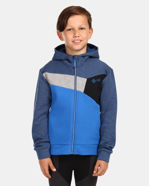 Kilpi Boys' cotton sweatshirt Kilpi PREDA-JB Blue