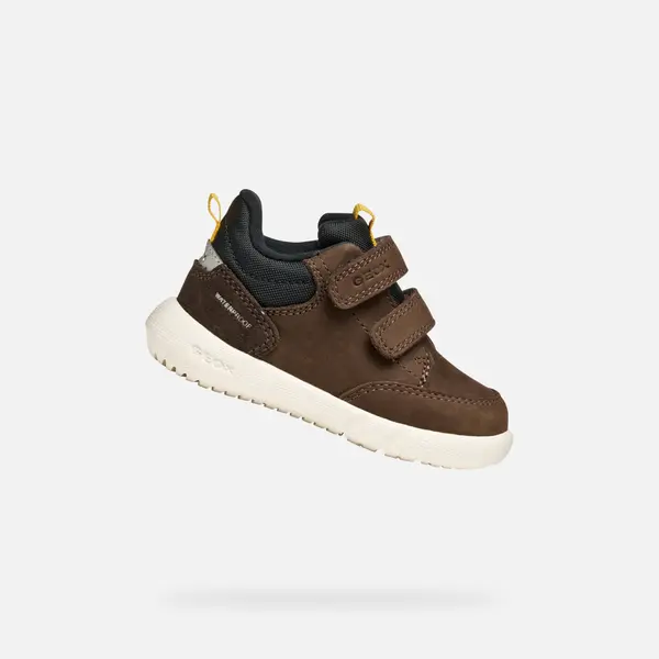 GEOX Boys first steps Geox Hyroo WPF Brown - Boys