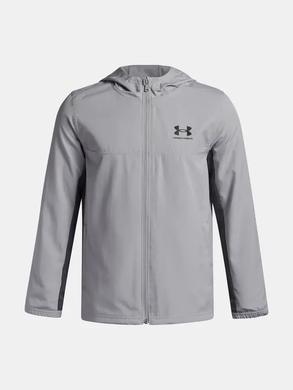 Under Armour Boys' Jacket Under Armour UA B Rival Wvn Jacket-GRY - Boys