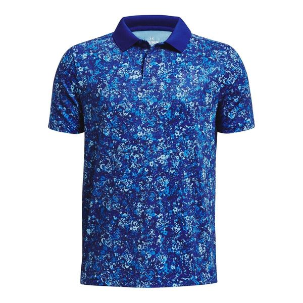 Under Armour Boys' polo shirt Under Armour Perf Floral Speckle Polo