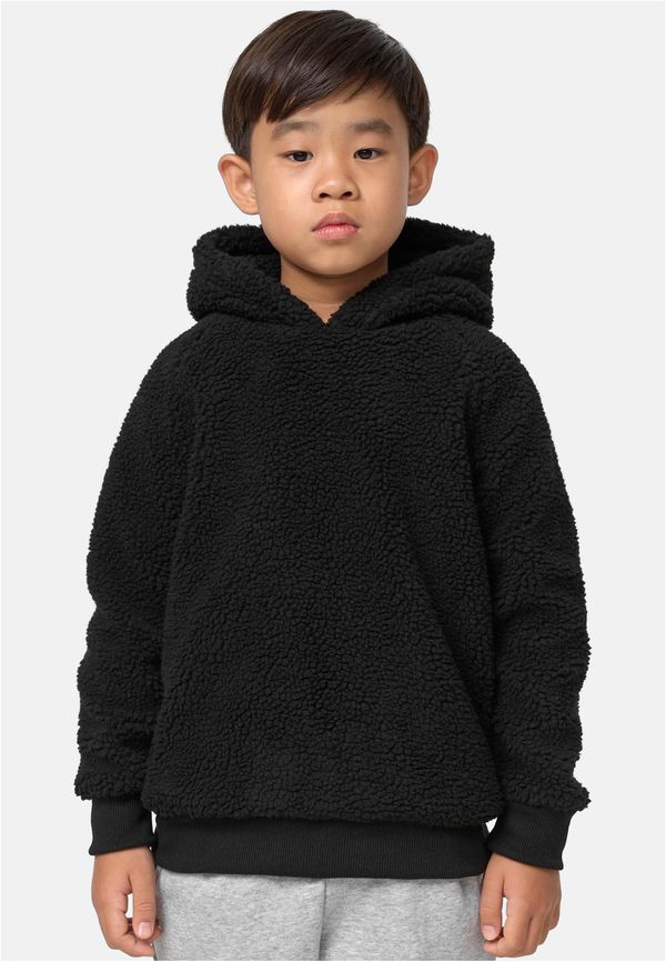 Urban Classics Boys' Sherpa Hoody Black