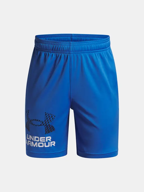 Under Armour Boys' shorts Under Armour UA Tech Logo Shorts-BLU - Boys