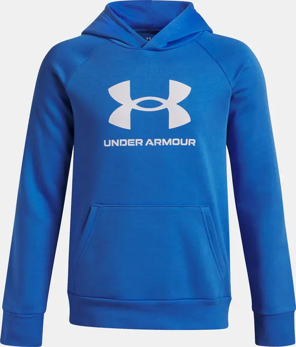 Under Armour Boys' sweatshirt Under Armour UA Rival Fleece BL Hoodie-BLU - Boys
