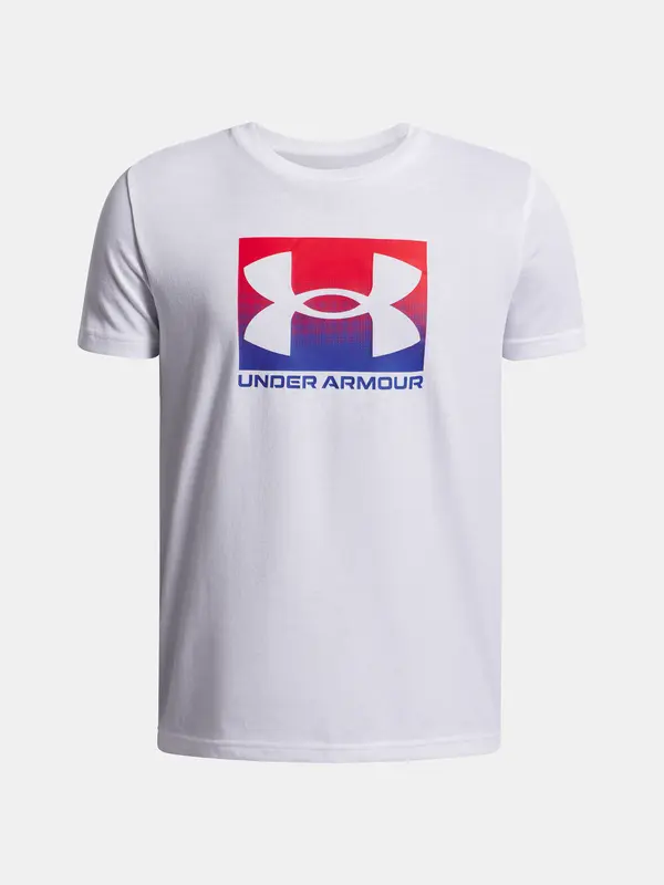Under Armour Boys' T-shirt Under Armour UA B BOXED SPORTS UPDATE SS-WHT - Boys
