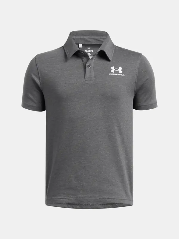 Under Armour Boys' T-shirt Under Armour UA B Icon Polo-GRY - Boys