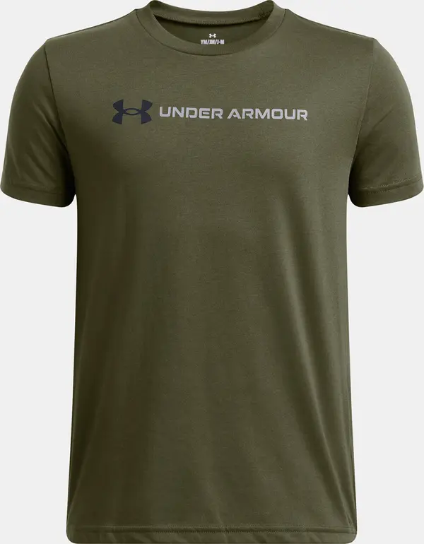 Under Armour Boys' T-shirt Under Armour UA B LOGO WORDMARK SS - Boys