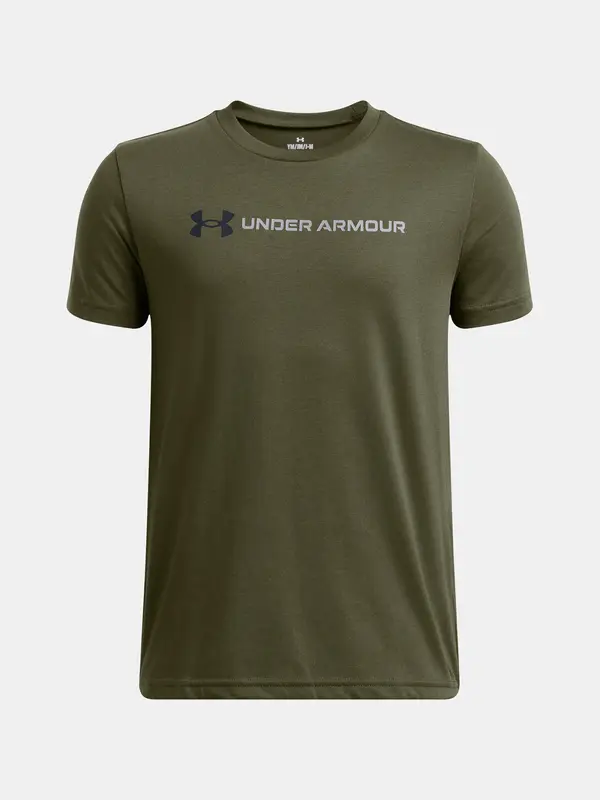 Under Armour Boys' T-shirt Under Armour UA B LOGO WORDMARK SS - Boys