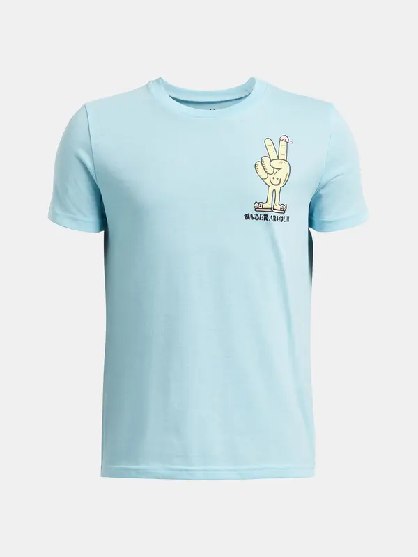Under Armour Boys' T-shirt Under Armour UA B PEACE LOVE UA SS - Boys