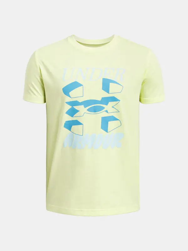 Under Armour Boys' T-shirt Under Armour UA B SPLIT BIG LOGO SS - Boys