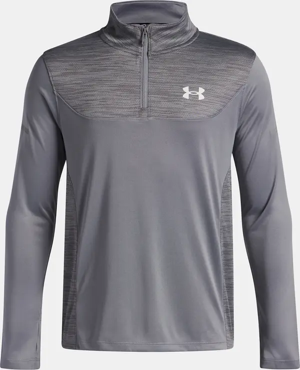 Under Armour Boys' T-shirt Under Armour UA Tech Utility 1/4 Zip-GRY - Boys