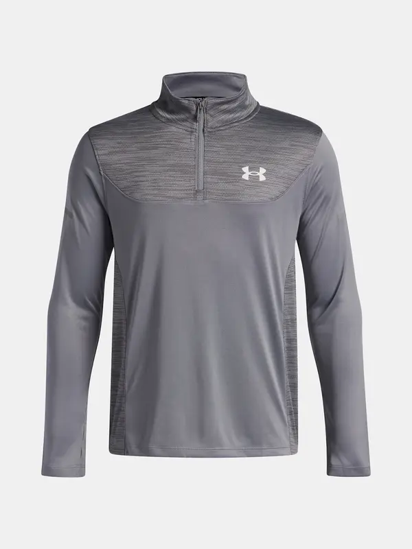 Under Armour Boys' T-shirt Under Armour UA Tech Utility 1/4 Zip-GRY - Boys
