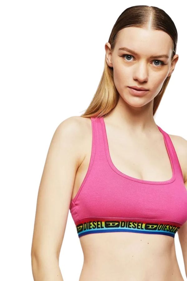 Diesel Bra - Diesel UFSBMILEY TANKTOP pink