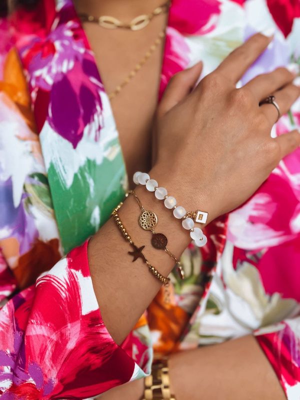 DStreet Bransoletka PIERRE złota Dstreet