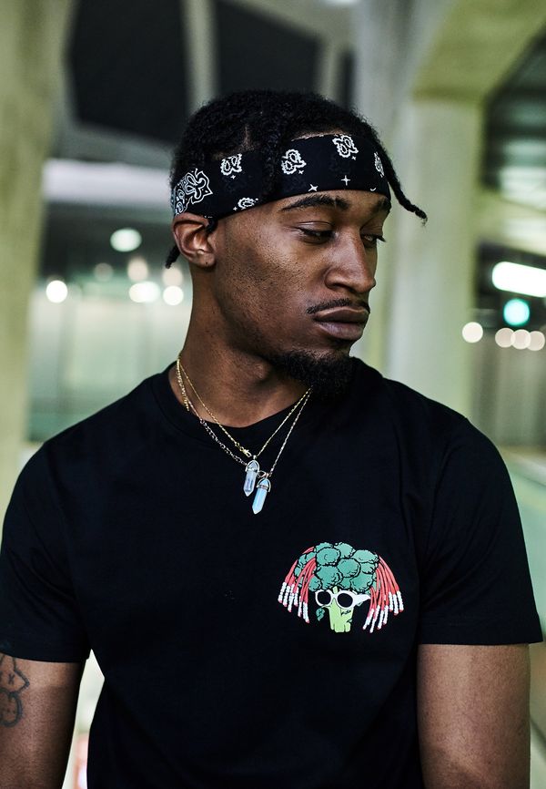 MT Men Broccoli T-shirt black