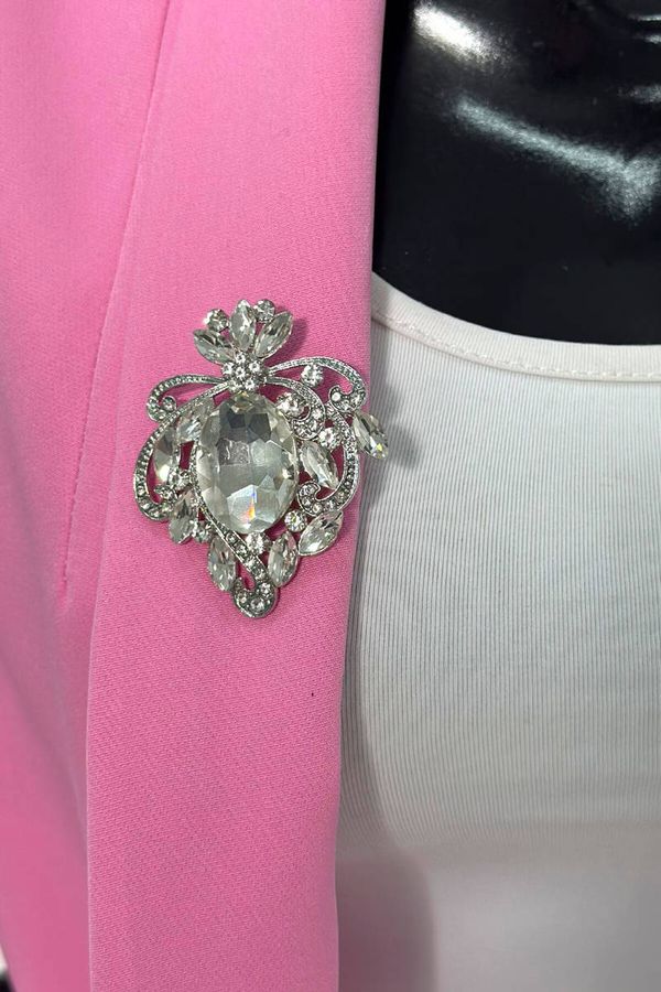 Kesi Brooch XZ459-247 silver