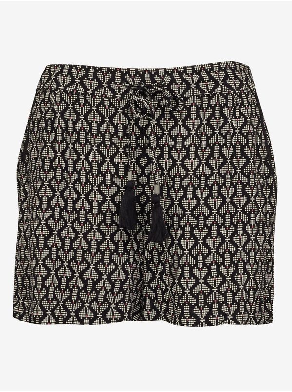 CAMAIEU Brown-black women's shorts CAMAIEU - Women's