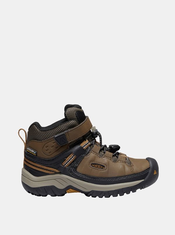 Keen Brown Boys Leather Winter Boots Keen Targhee - Boys