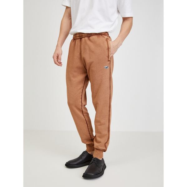 Diesel Brown Mens Sweatpants Diesel - Mens