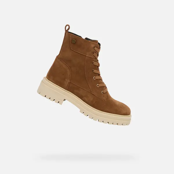 GEOX Brown Women's Ankle Boots Geox Iridea - Ladies