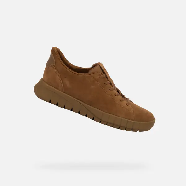 GEOX Brown Women's Geox Flextride Plus Fast in Sneakers - Women's