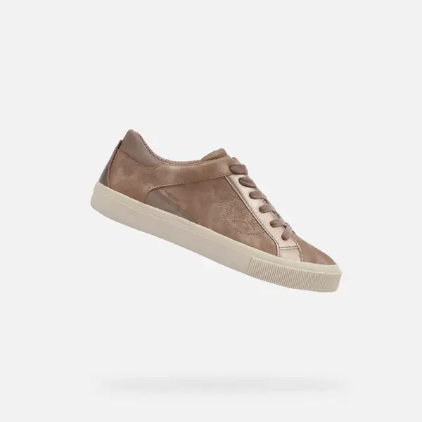 GEOX Brown women's sneakers Geox Emmeleny - Women's
