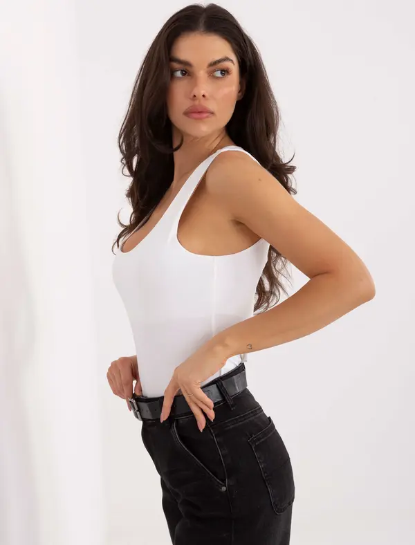 Sublevel Бял дамски топ