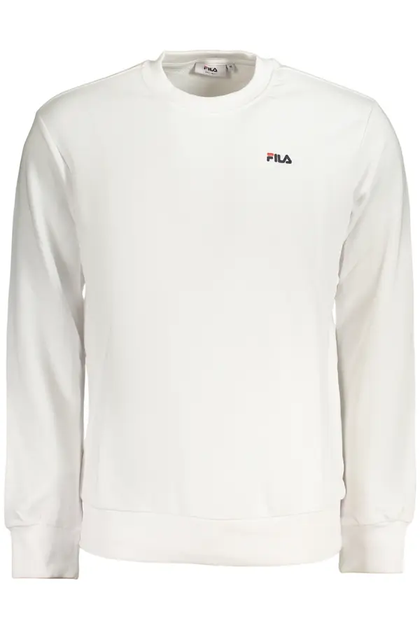 Fila Бял мъжки суитшърт без качулка