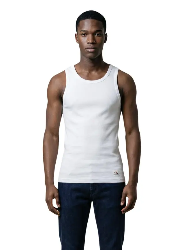 Calvin Klein Бял потник Calvin Klein