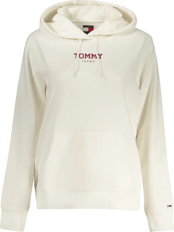 Tommy Hilfiger Бял суичър с качулка Tommy Hilfiger