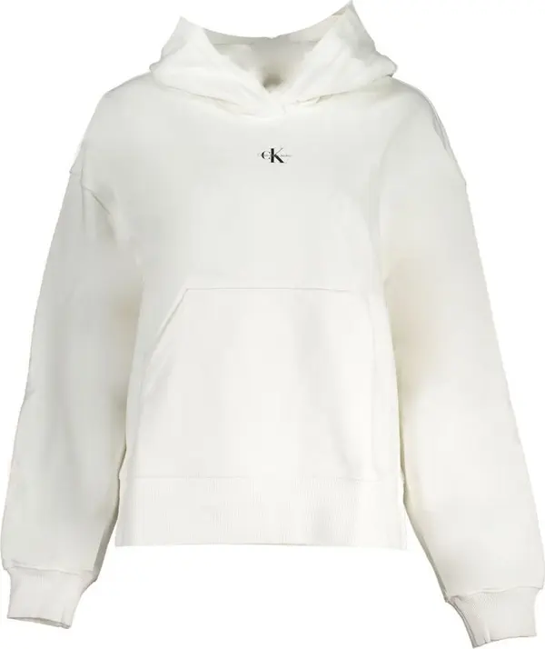 Calvin Klein Бял суитшърт Calvin Klein