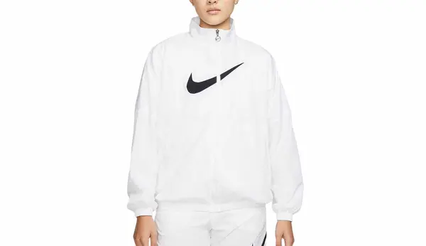 Nike Бял суитшърт Nike Sportswear Essential