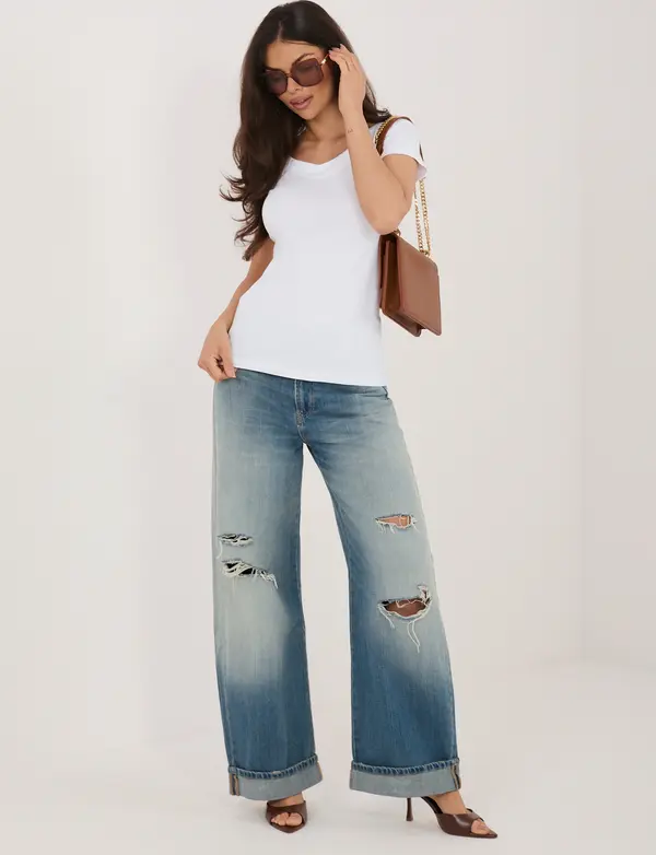 RUE PARIS Бяла блуза RUE PARIS