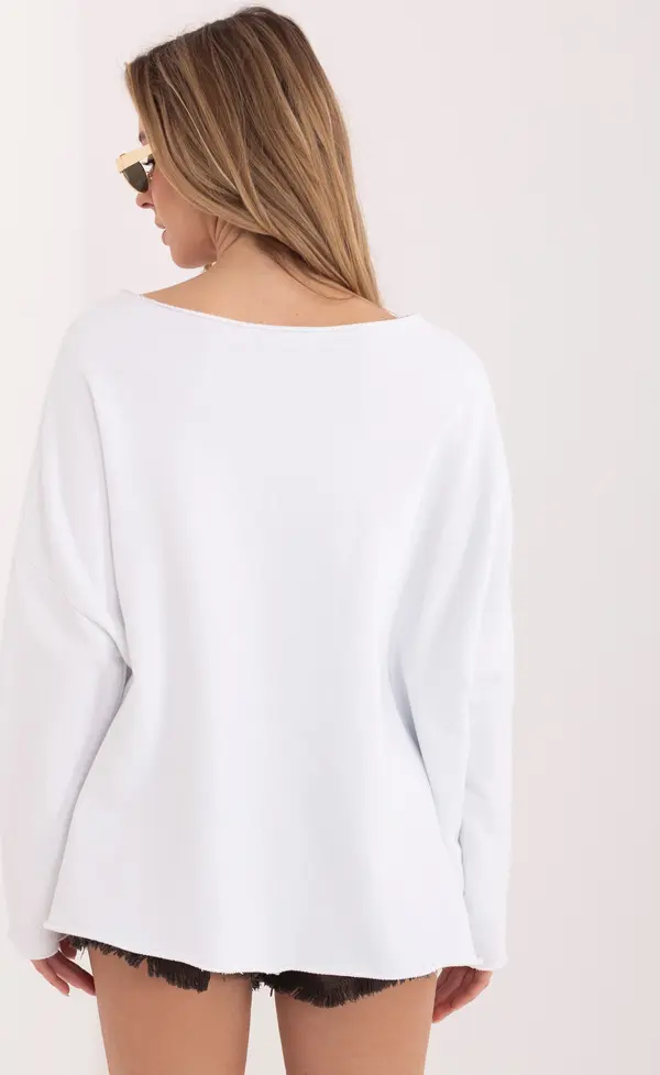 Factory Price Бяла дамска блуза с голям размер