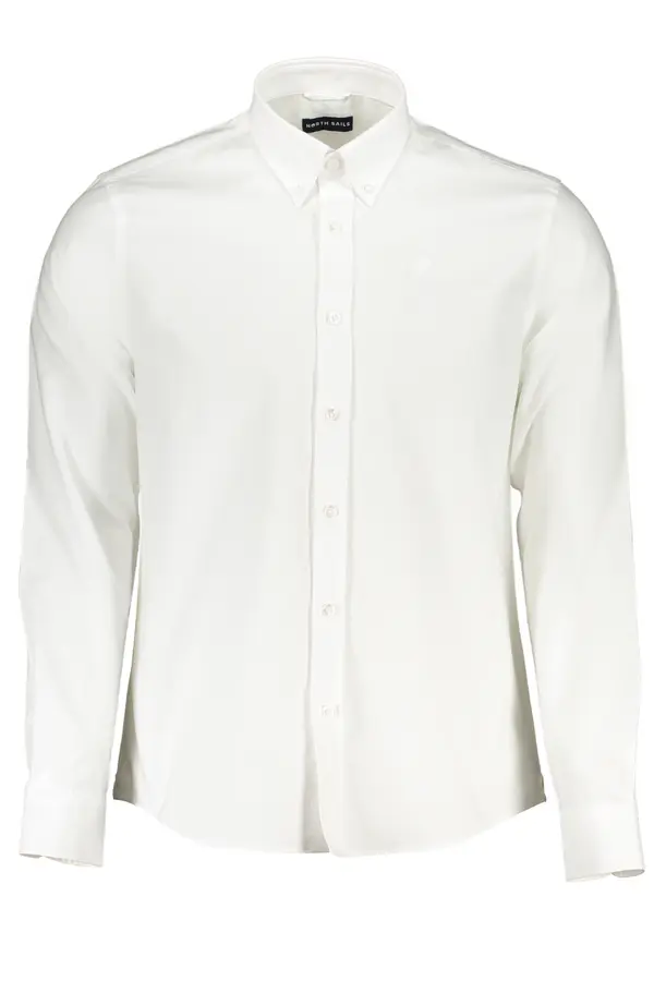 North Sails Бяла мъжка риза с дълъг ръкав