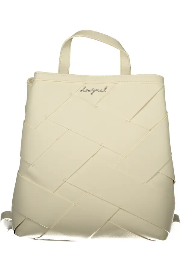 DESIGUAL Бяла раница Desigual