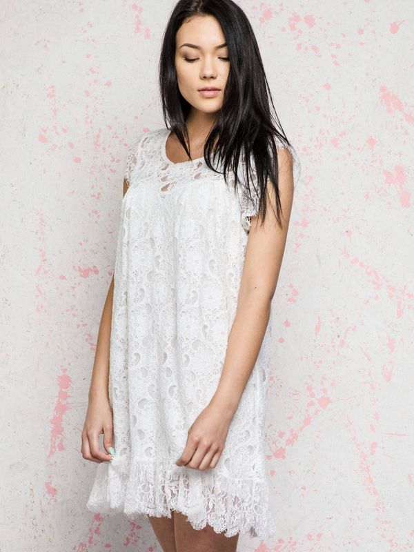 Euphory Бяла рокля Euphora awd0324. R01