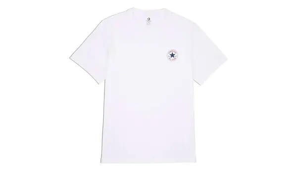 Converse Бяла тениска Converse GoTo Mini Patch