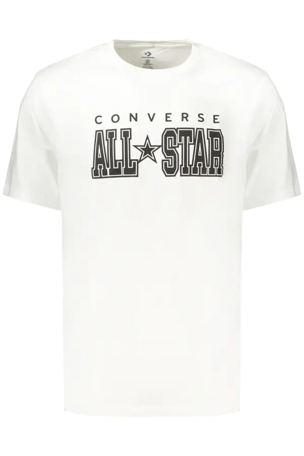 Converse Бяла тениска Converse с къс ръкав