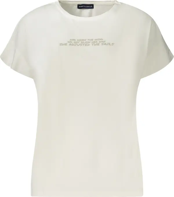 North Sails Бяла тениска с къс ръкав North Sails