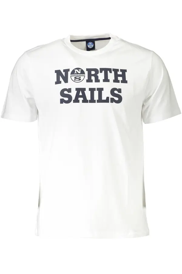 North Sails Бяла тениска с къс ръкав NORTH SAILS