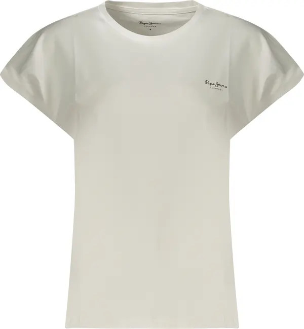 Pepe Jeans Бяла тениска с къс ръкав PEPE JEANS