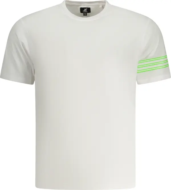 U.S. GRAND Бяла тениска с къс ръкав