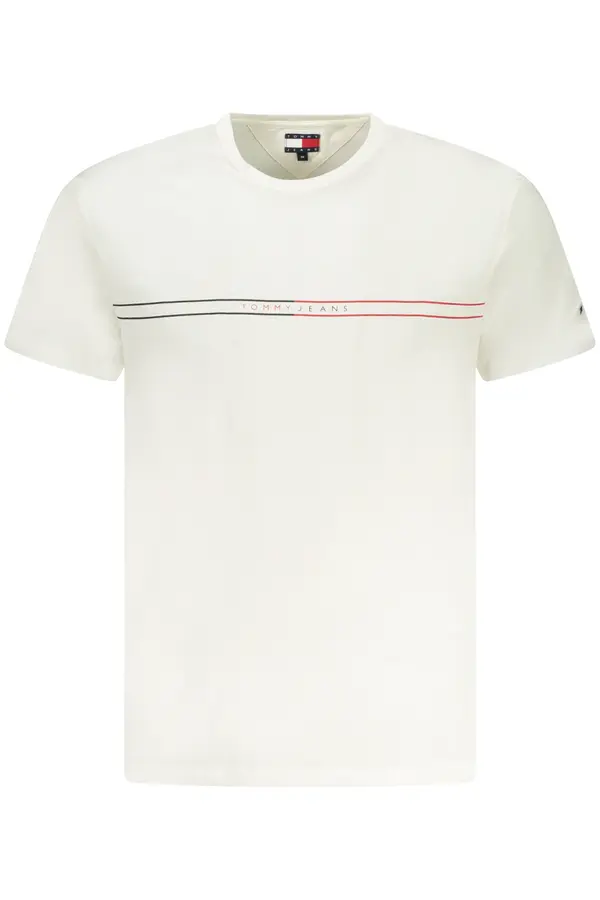 Tommy Hilfiger Бяла тениска с къс ръкав Tommy Hilfiger