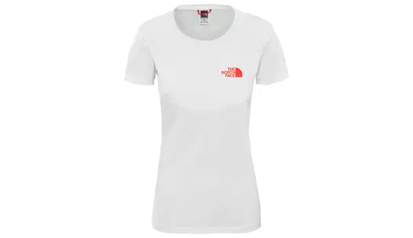 The North Face Бяла тениска The North Face W Bf Box Tee