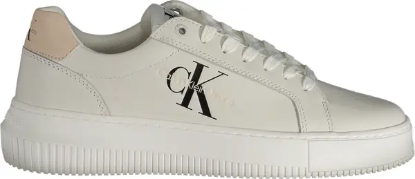 Calvin Klein Calvin Klein Bright White/Whisper Pink Sneaker For Women / Girls