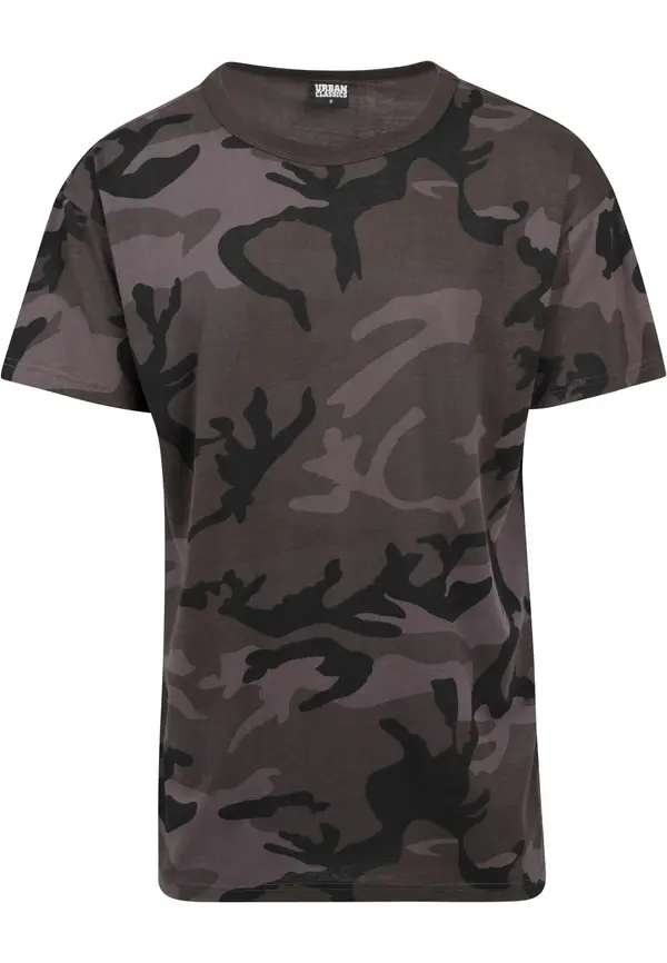 Urban Classics Camo Oversized T-Shirt Dark Masks