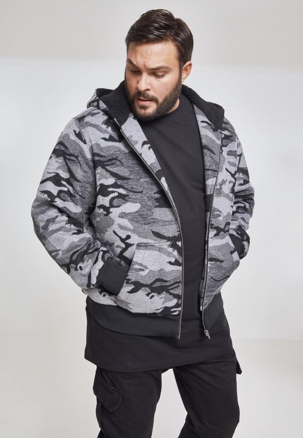 UC Men Camo Zip Jacket darkcamo